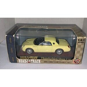 Road & Track Collection's Edition Thunderbird Show Car Scale 1:43 Yellow